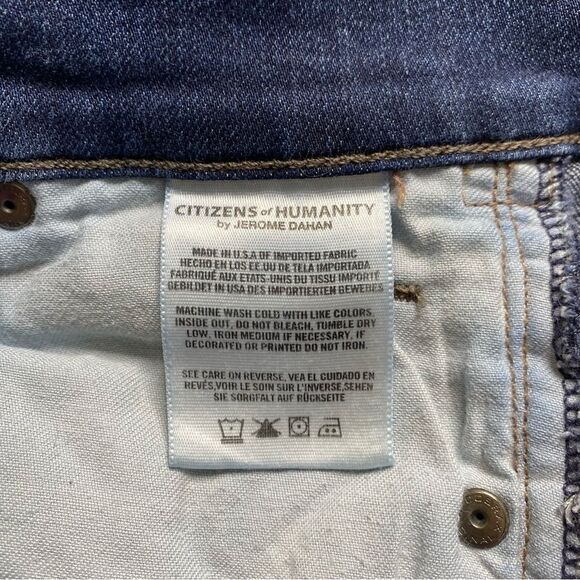 Citizens of Humanity Avedon Skinny Jeans Blue Denim Sz 26 - Picture 12 of 14